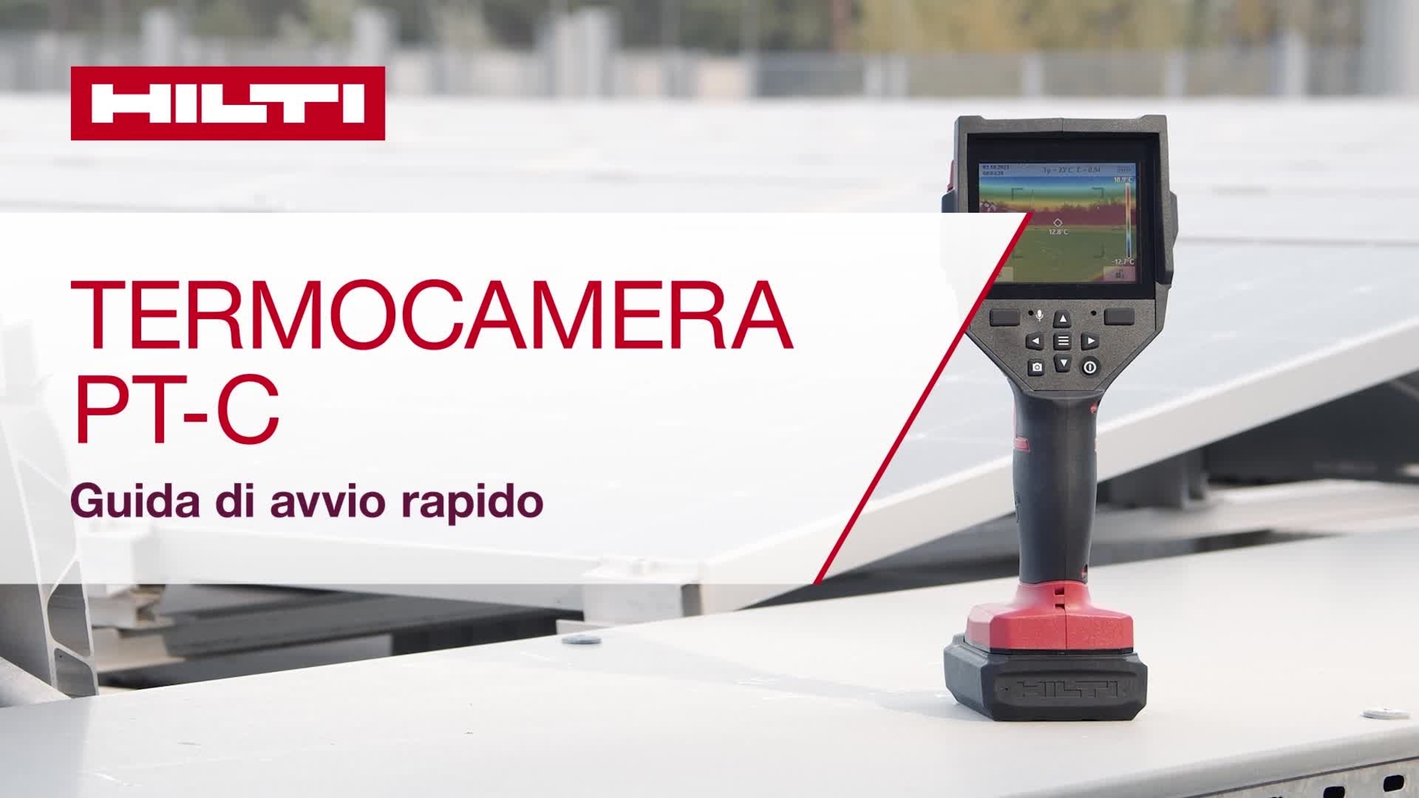 Anleitungsvideo zur richtigen Verwendung der Wärmebildkamera PT-C. ROW-Version 