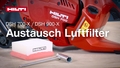 Anleitungsvideo zum Wechsel des Luftfilters des DSH 700-X/900-X Gen.4 
