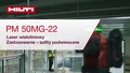 Film instruktażowy: używanie lasera wieloliniowego PM 50MG-22 podczas montażu sufitów podwieszanych. Film ten stanowi skróconą instrukcję obsługi. Jest to wersja dla W1 i ROW.