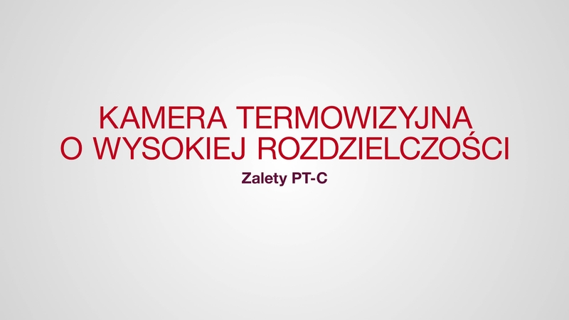 Film promocyjny prezentujący cechy i zalety pierwszej kamery termicznej PT-C. Ten zasób jest w formacie 16:9 i ma standardowe zakończenie Hilti do witryny HOL