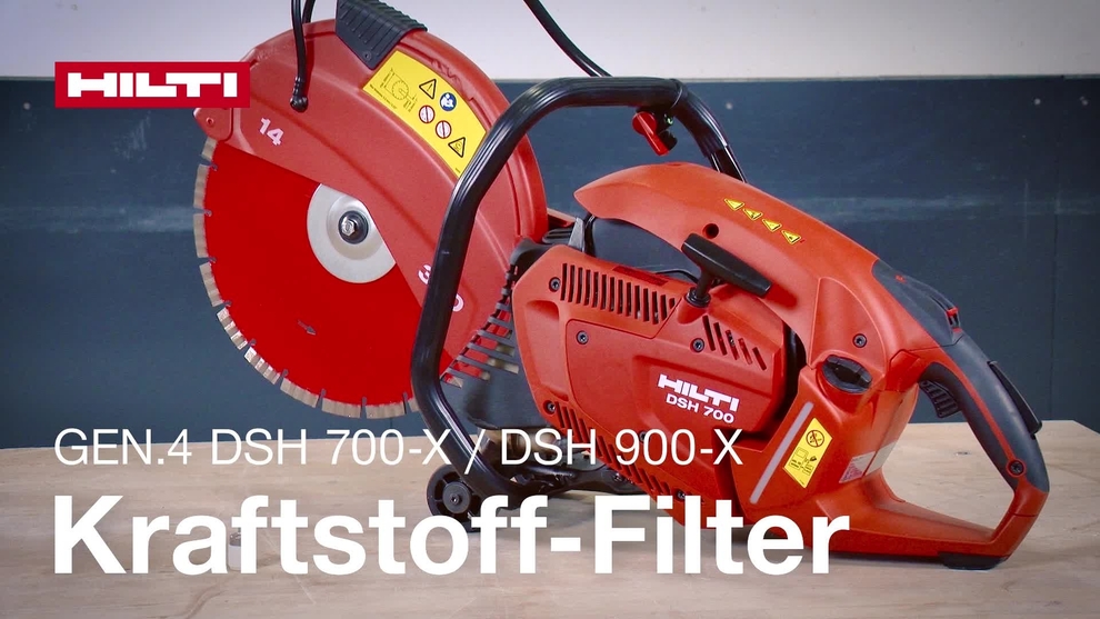 Anleitungsvideo zum Befüllen des Filters von DSH 700-X/900-X (G4)