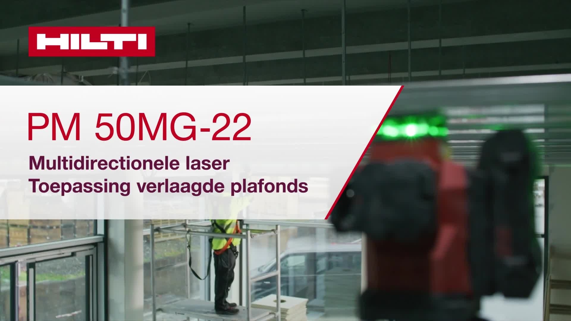 Vidéo pédagogique sur l’utilisation du laser multidirectionnel PM 50MG-22 pour les applications de faux-plafonds. Cette vidéo présente un guide de démarrage rapide. Il s’agit de la version pour W1 et ROW.