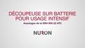 Presentazione della nuova troncatrice a batteria DSH 900-22. Il video mostra le caratteristiche e i vantaggi della nostra troncatrice a batteria Nuron più potente.