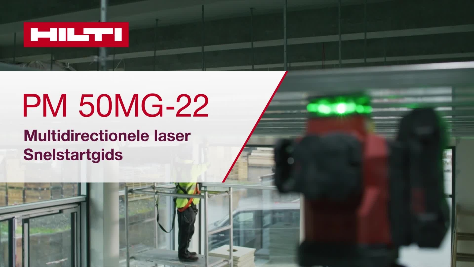 Vidéo tutorielle sur l’utilisation du laser multidirectionnel PM 50MG-22, de l'installation à l'utilisation. Cette vidéo présente un guide de démarrage rapide. Il s’agit de la version pour W1 et ROW.