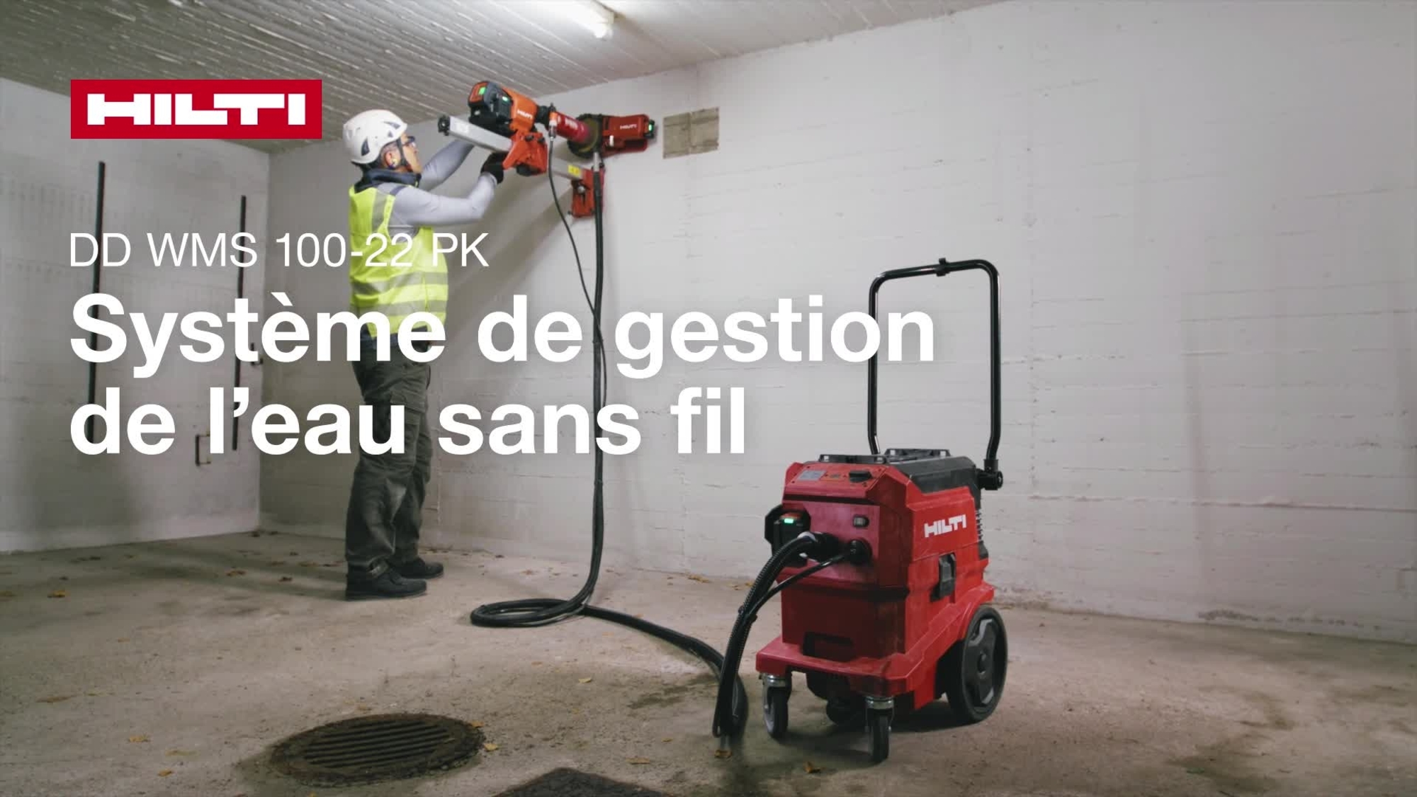 Vidéo promotionnelle pour le système de gestion de l’eau sans fil DD WMS 100-22 PK.