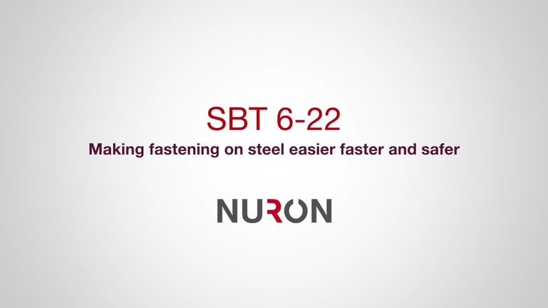 16x9 promotional video for the Nuron SBT 6-22. This video presents the features and benefits of this tool when fastening on steel.