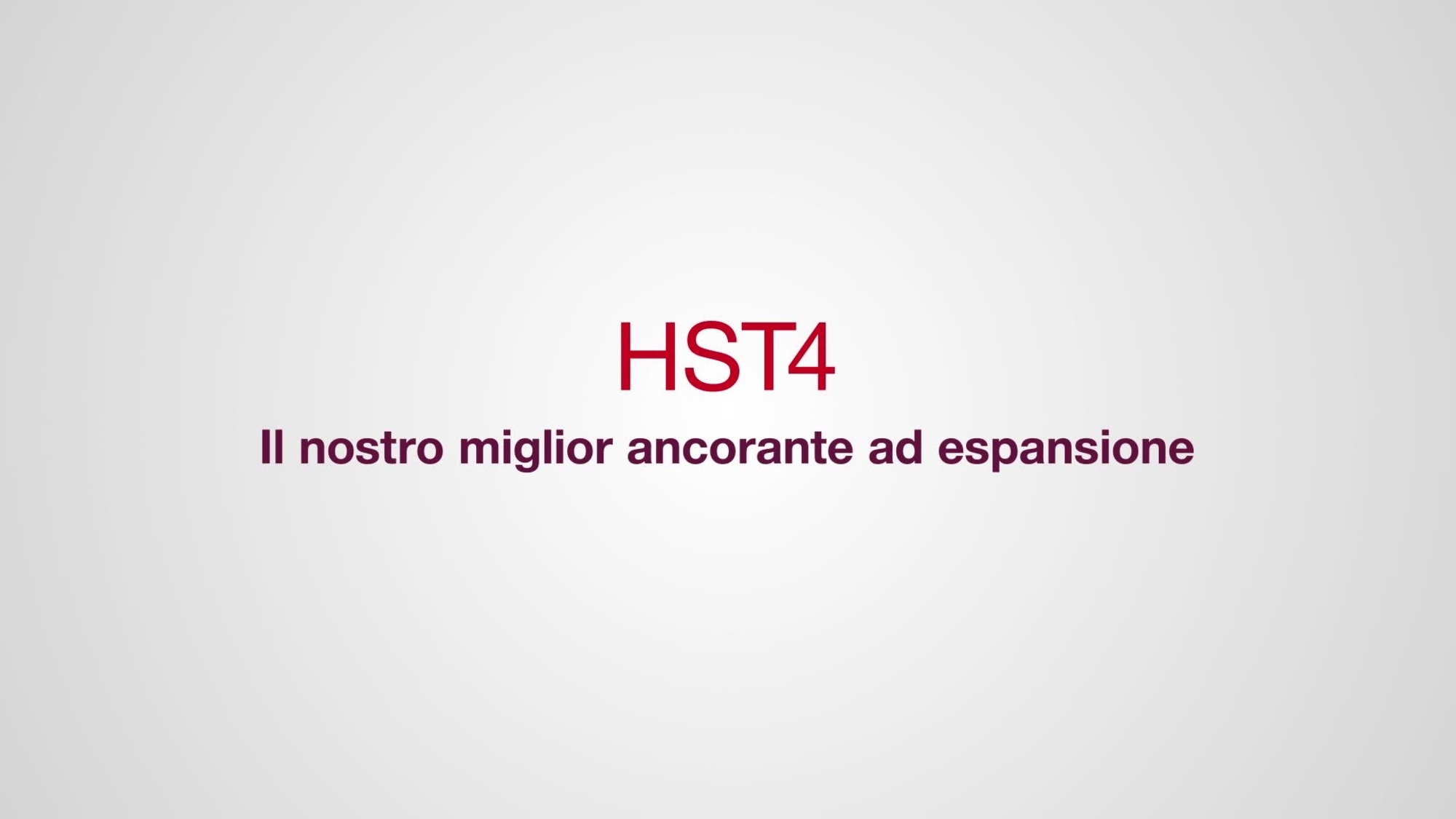 Ein Werbevideo, das die Merkmale und Vorteile unseres neuen HST4 Bolzenankers zeigt. Dieses Asset hat ein Seitenverhältnis von 16:9 und verfügt über ein Standard-Hilti-Outro für HOL.