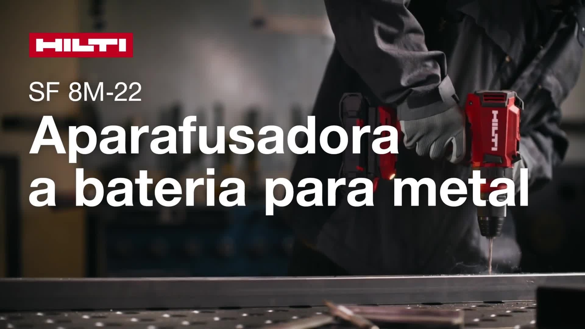 Vídeo promocional do produto para o berbequim sem fios SF 8M-22 (G03). Este vídeo mostra as funcionalidades e benefícios das ferramentas em estaleiros de obra autênticos.