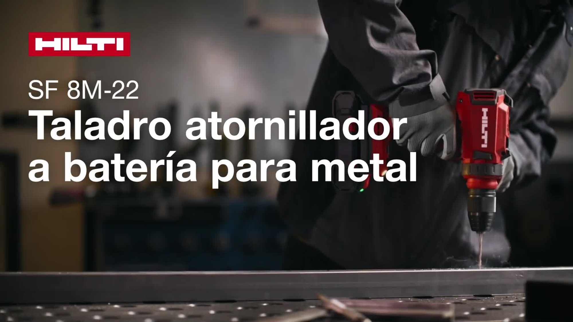 Vídeo promocional de la atornilladora taladro a batería SF 8M-22 (G03). Este vídeo describe las características y ventajas de las herramientas en lugares de trabajo reales.
