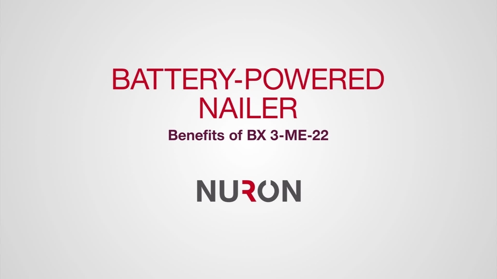Meet   the BX 3-ME-22, gamechanger for cable fastening