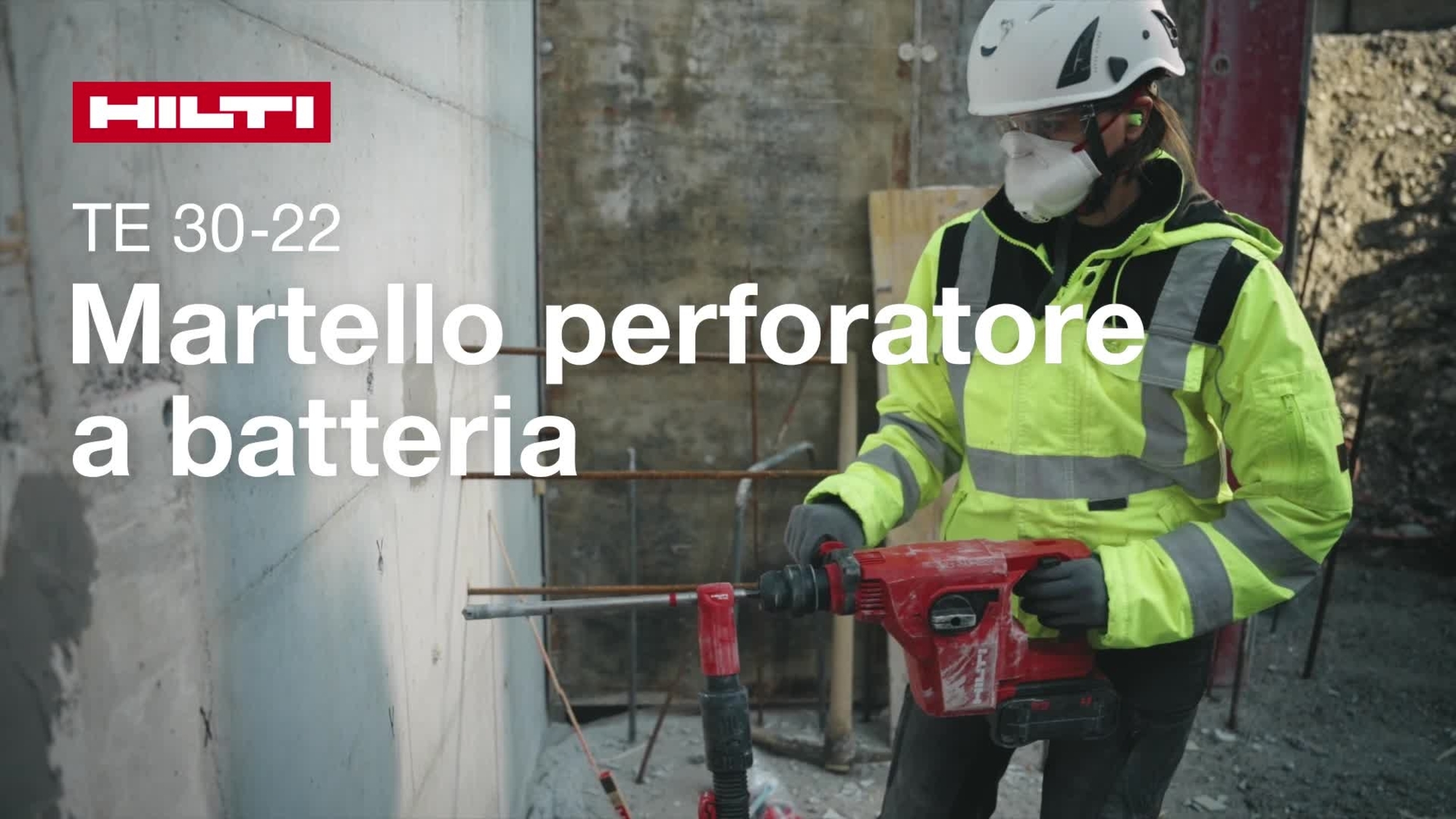 Video promozionale del nuovo TE 30-22 (gen 4). Questo video mostra le caratteristiche e i vantaggi del nostro nuovo perforatore a batteria TE 30-22.