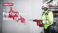 Vidéo promotionnelle pour le perforateur sans fil TE 8-22. Cette vidéo présente les fonctionnalités et les avantages des outils sur des chantiers réels.