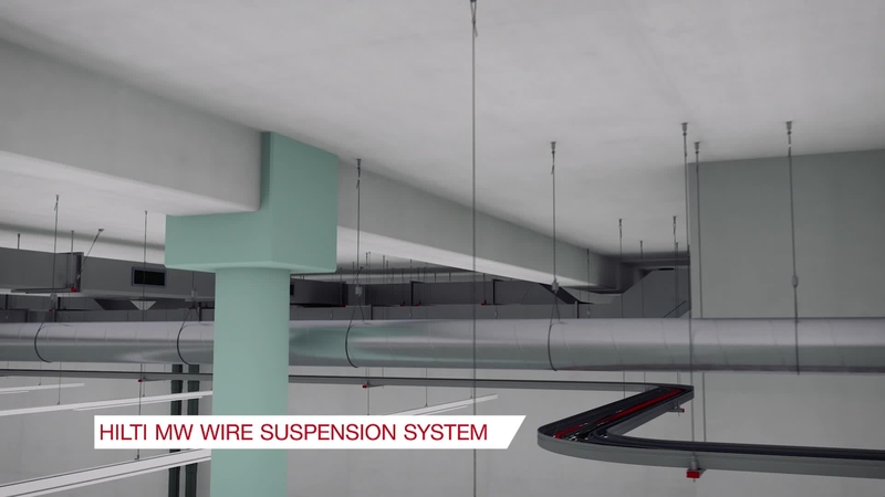 Promotional video of Hilti's wire system portfolio.