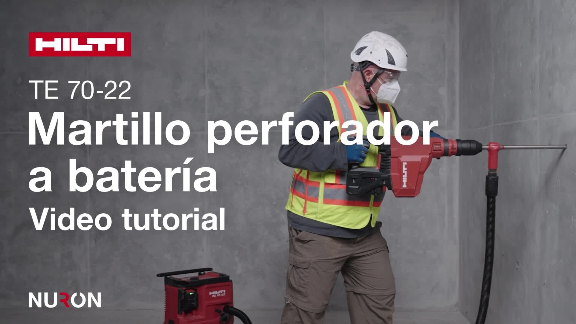 Este vídeo explica paso a paso el uso adecuado y las características principales del modelo Hilti TE 70-22. Aprenda a utilizar la herramienta de manera segura y eficaz, incluidos la configuración, técnicas de aplicación y consejos de mantenimiento.