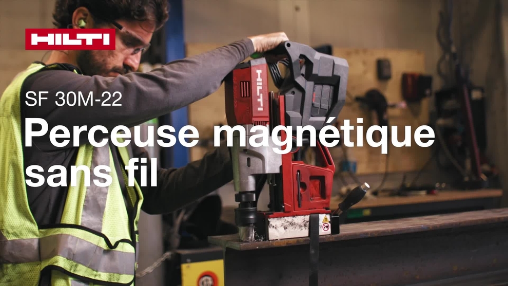 Version HOL de la vidéo SF 30M-22 pour synchronisation sur la page produit HOL. Vidéo présentant les caractéristiques et avantages de notre dernière perceuse magnétique Nuron pour l'acier, utilisée sur des chantiers réels et dans des applications réelles.