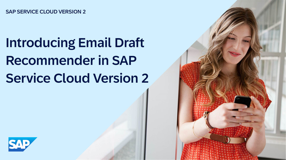 Introducing Email Draft Recommender in SAP Service Cloud Version 2