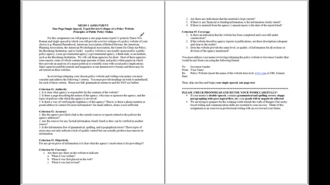 Thumbnail for Cander Online PPP Memo 1 Instructions