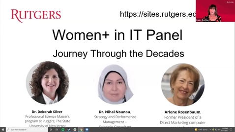 Thumbnail for entry Women  in IT Panel