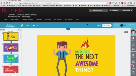 Thumbnail for PowToon - 9 - How To Export