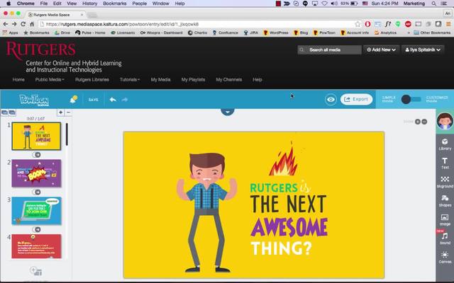 Powtoon Canvas
