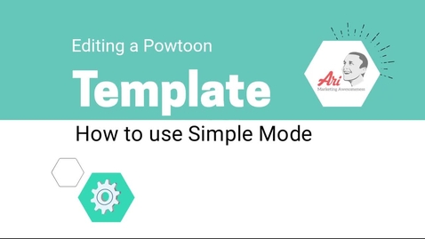 Thumbnail for PowToon - 4 - How to Edit a Template
