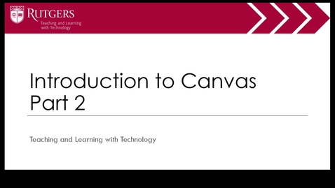 Thumbnail for Intro to Canvas Part 2 of 4