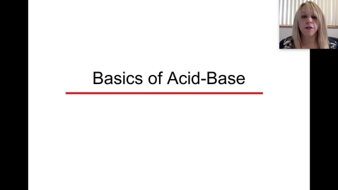 Thumbnail for entry Acid Base Basics