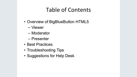 Thumbnail for entry Engaging Students Online Using BigBlueButton/Conferences