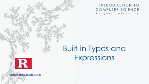 Thumbnail for Types Expressions