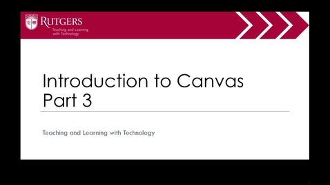 Thumbnail for Intro to Canvas Part 3 of 4
