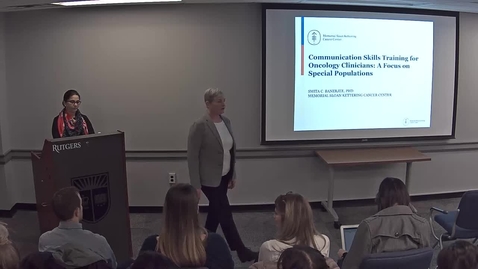 Thumbnail for Communication Skills for Training for Oncology Professionals - Dr. Smita Banerjee