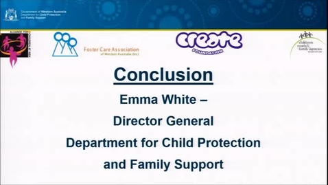 Thumbnail for entry 2015OHC S6 Closing remarks from Director General Emma White