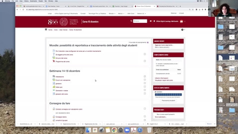 Thumbnail for Moodle: Possibilità di reportistica e tracciamento delle attività degli studenti