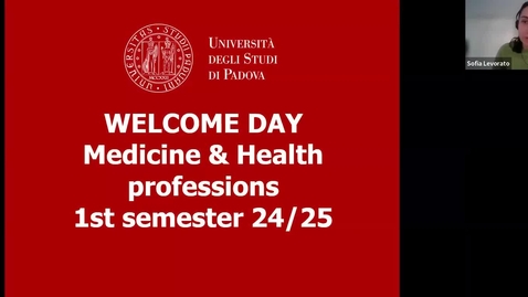 Thumbnail for School of Medicine_Welcome Days 24/25 1st semester