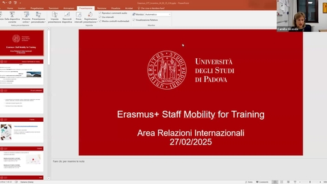 Thumbnail for Erasmus+ staff Mobility for Training 27/02/2025