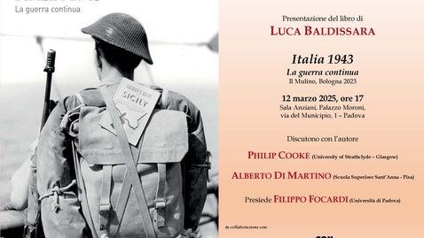 Thumbnail for Presentazione libro Baldissara