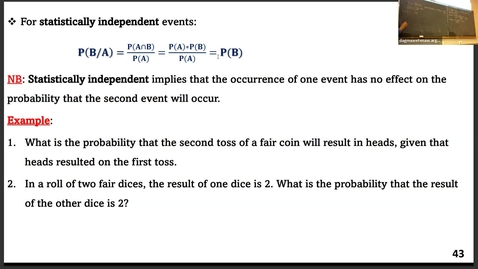 Thumbnail for entry Mathematics and Statistics - 4