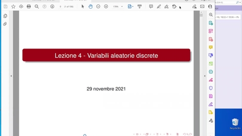 Thumbnail for Lezione 4 Probabilita' - Variabili aleatorie discrete