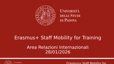 Thumbnail for Erasmus+ Staff Training - Info Session