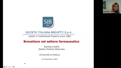 Thumbnail for Brevettare in campo farmaceutico