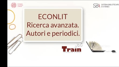 Thumbnail for entry Econlit. Ricerca avanzata. Autori e periodici.