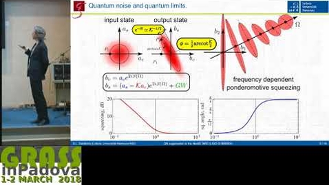 Thumbnail for entry Danilishin S. - Quantum noise in the NextG of GW detectors and how to suppress it