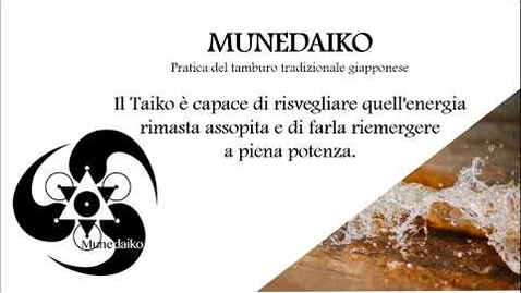 Thumbnail for entry Munedaiko: concerto di Taiko
