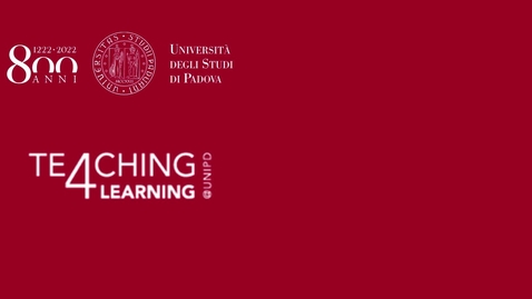 Thumbnail for Video di presentazione del  Mooc &quot;Insegnare online&quot;
