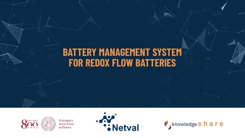 Thumbnail for entry Nuove tecnologie per batterie a flusso redox / Redox Flow Battery technology