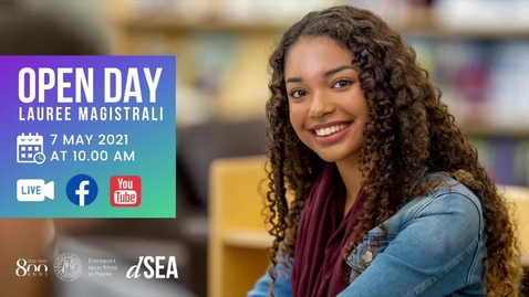 Thumbnail for Open Day 2021 - Corso di Laurea Magistrale in Economia e Diritto
