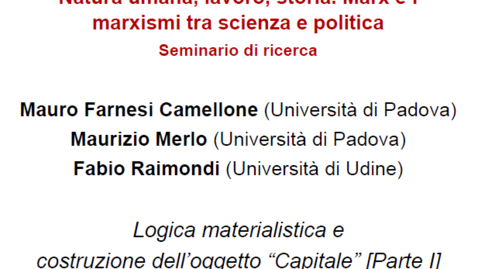 Thumbnail for entry Seminario di ricerca  2023. Relazione di Mauro Farnesi Camellone, Maurizio Merlo, Fabio Raimondi