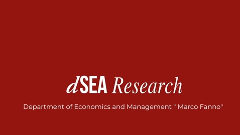 Thumbnail for entry Valentina De Marchi, &quot;Environmental Upgrading and Downgrading in Global Value Chains: A Framework for Analysis&quot;