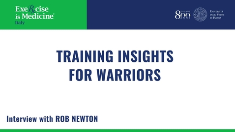 Thumbnail for entry 4.9 Insights for Warriors - Rob Newton