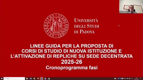 Thumbnail for Incontro 7 giugno 2024 CPQD-Comitati ordinatori CdS nuova istituzione 2025/26